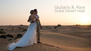 Wedding video Dubai Desert